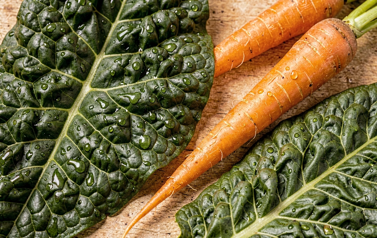 Vegetais frescos da época